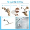 Voolan Rainfall Shower Head - High Flow Showerhead Made of