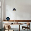 Modern Industrial Metal Ceiling Light Shad Easy Fit Pendant Lamp