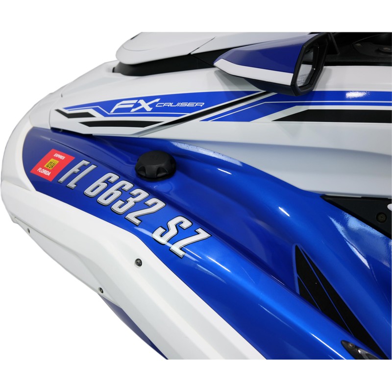 Hardline Products Series USA 800 Boat Registration Number Kit –