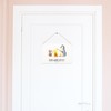Mr. & Mrs. Panda Personalisiertes Deko Schild Pinguin Lagerfeuer DIN