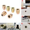 M6*15MM Hex Socket Screw-in Nuts Hex Drive Nut Wood Insert