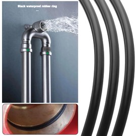 YINETTECH Nitrile Sealing Rings 85 mm ID x 2.5 mm C/S NBR Rubber O-Rings 90 mm x 85 mm x 2.5 mm O-Ring Seal Compatible with Viega O-Ring 556402 4943.20 Pack of 10