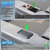 TXWWXT Bed Rail Stake Pocket Covers Fit for Dodge RAM