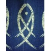 Unbranded Japanese Noren Curtain 34"W x 59"L Fish Pattern Room