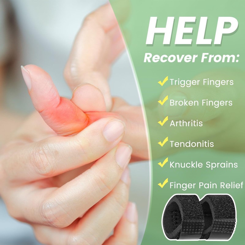EDNYZAKRN 5Pcs Thumb Splints, Small Finger Brace for Trigger Finger