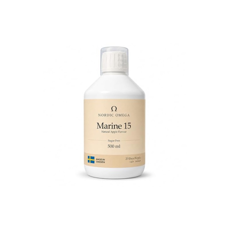 Marine Collagen 15, Sugar Free, Natural Apple Flavour, 500ml (1)
