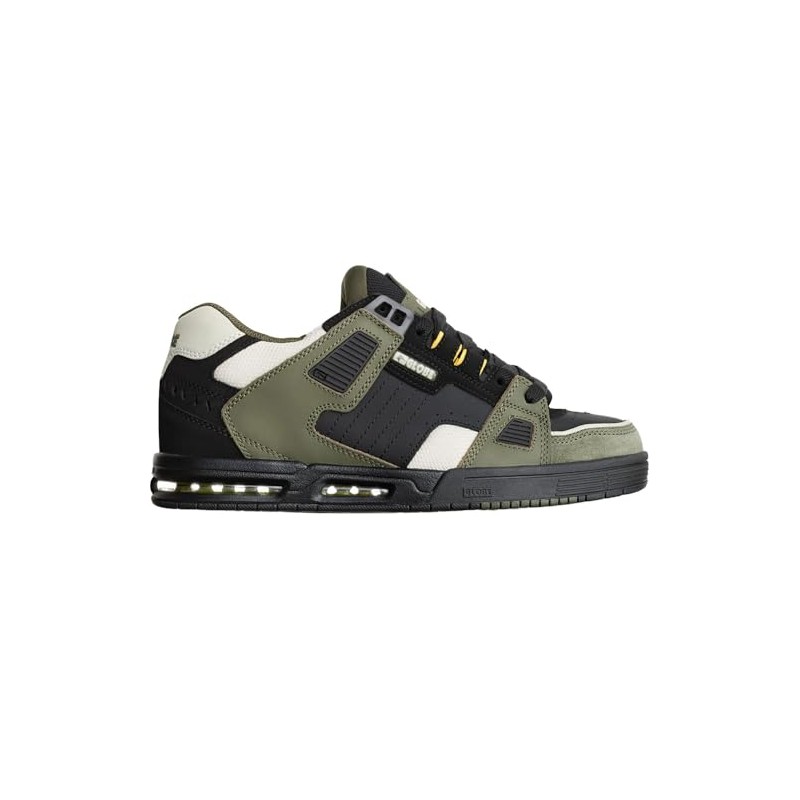 Globe Men's Sabre, Black/Army, 11.5