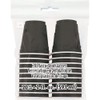 Black Disposable Plastic Shot Glasses - 2oz, 20 Pieces |