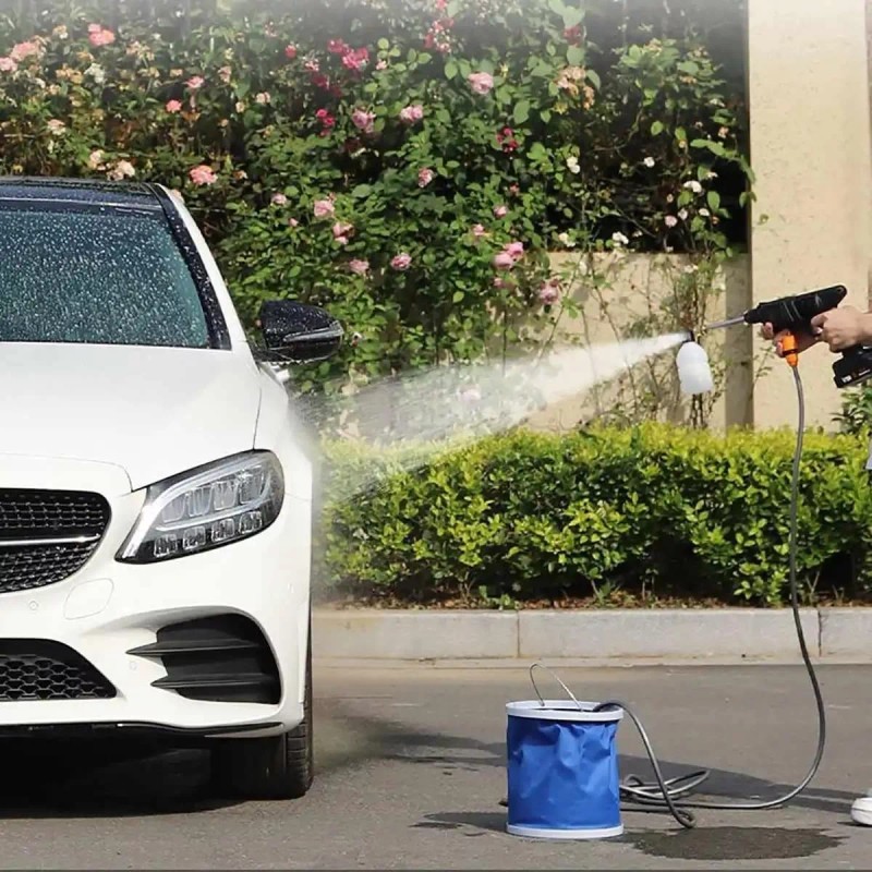 Rush Hidrolavadora Pistola De Alta Presion Inalambrica Accesorios