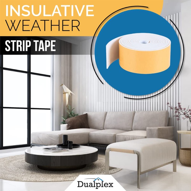 High Density Foam Weather Stripping Door Seal Strip Insulation Tape