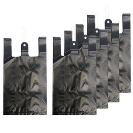 Livens handle black plastic bag No. 2 500 sheets (24x38cm) / 리벤스 손잡이 검정 비닐봉투 2호 500매(24x38cm)