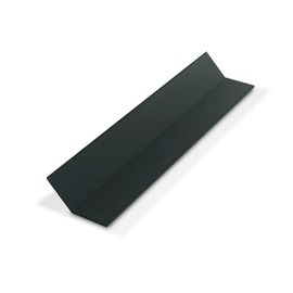 Outwater Plastics 1952-Bk Black 1'' x 1'' x 7/64'' (.100'') 135 Degree Plastic Even Leg Angle Moulding 36 Inch Lengths (Pack of 4)
