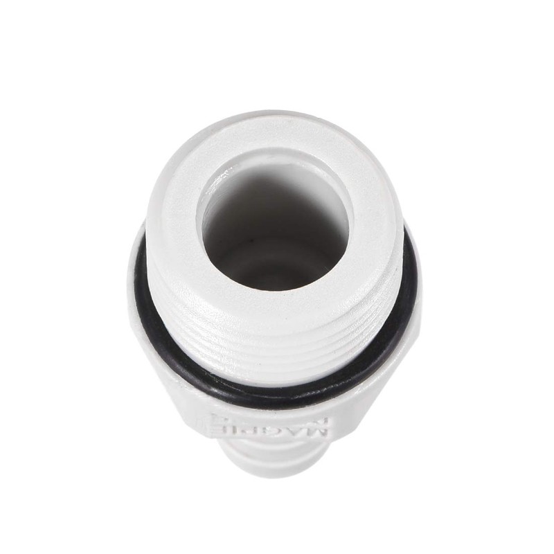 sourcing map Pack of 10 PVC Hose Connectors 10 mm