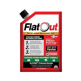FlatOut Tire Sealant - Prevent Flat Tires with Kevlar Protection