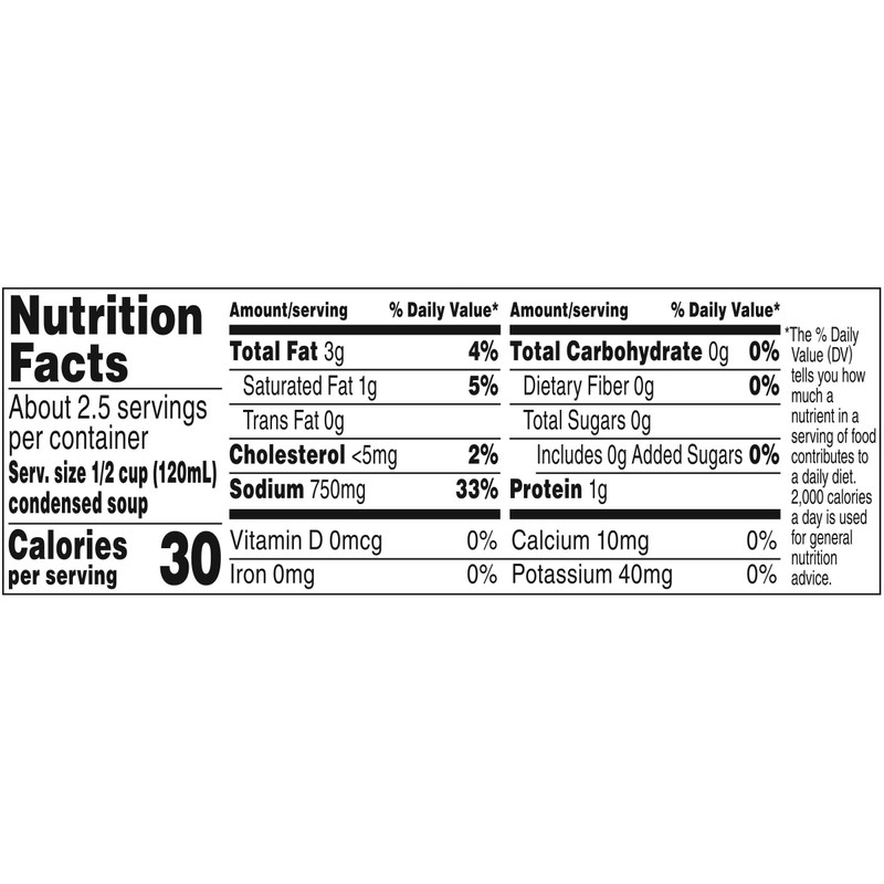 Campbell's Condensed Chicken Broth, 10.5 Ounce Can (Pack of 12)