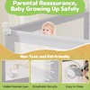 omzer Bed Guard Rail for Toddlers - Foldable Baby Bed