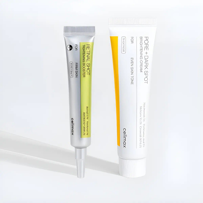 Dúo Set Celimax Retinal Shot 15 Ml + Dark Spot