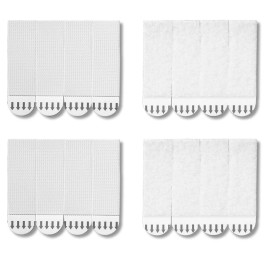 32 Pairs Medium Picture Hanging Strips Heavy Duty Adhesive Hook and Loop Hanger