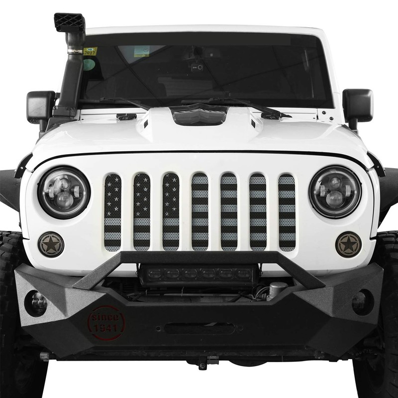 V8 GOD JK Grill Insert Mesh Cover Bug Screen for