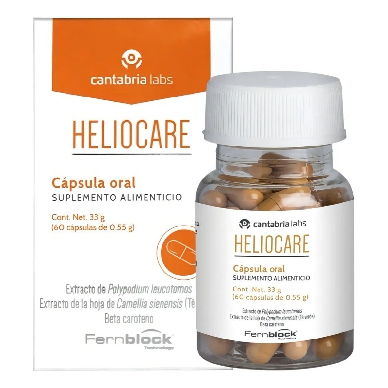 Heliocare Oral 60 Cápsulas Protección Solar