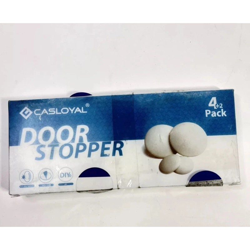 Casloyal 6 Door Stopper Wall Protector Silicone Door Knob Wall