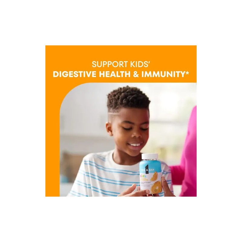 One A Day Multivitaminico + Probióticos Para Niños 60gomitas