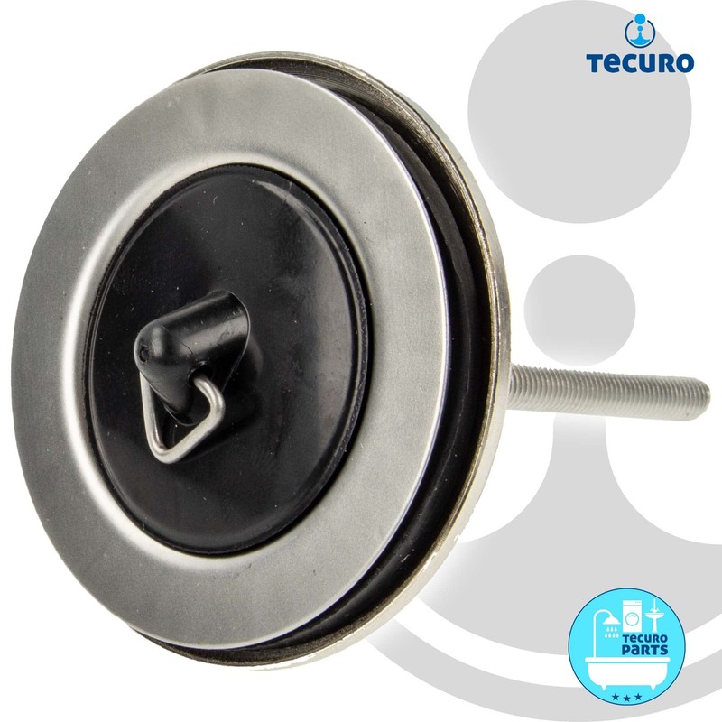 tecuro - 90505 Universal Drain Valve Drain Fitting with Plug