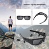 Bluetooth Camera Glasses, Portable HD 1080P Glasses Camera with Headset,