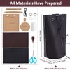 FREEBLOSS 2set Leather Tote Bag Making Kit with Bag Templete