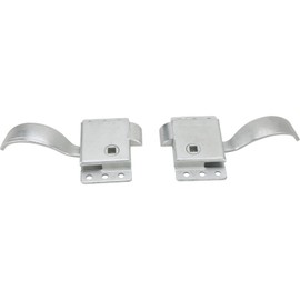 Speedway Motors Universal Steel Door Latch Set, Left and Right Side Zinc-Plated with 3.50” Arm Length, Compatible with 5/16” Square Shank Outside Door Handles, Easy Installation