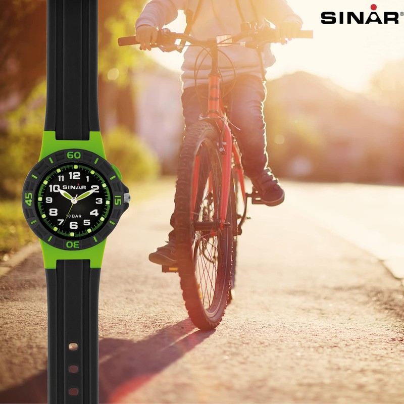 Sinar Wristwatch - Analog Youth Watch - with Rotation Ring