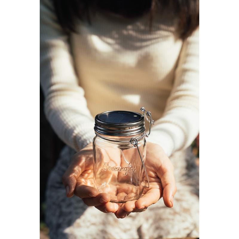SONNENGLAS® Mini Solar Lantern, Equipped with German Advanced Green Technology,