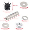 Lunsom License Plate Screws Fastener Bling Mounting License Plate Bolts
