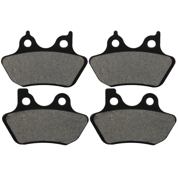 SCITOO Carbon Fiber Brake Pads for Dyna 2000-2007,for Electra Glide