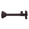 Westbrass D1112X-12 Cross Handle Angle Stop Shut Off Valve 1/2"