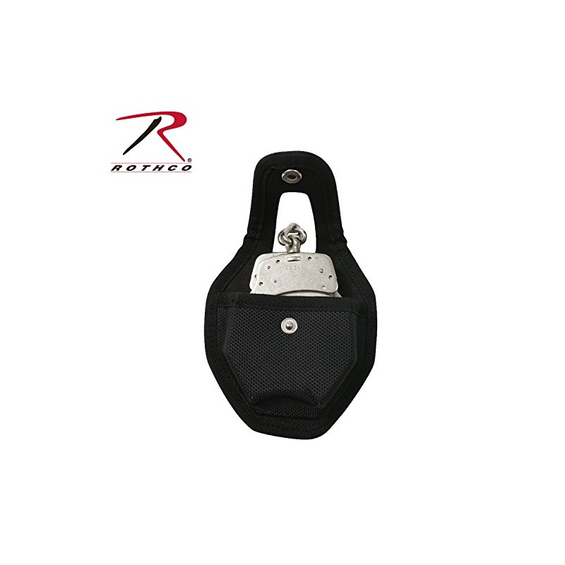 Rothco Enhanced Molded Open Handcuff Case - Black