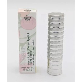 Clinique Dramatically Different Lipstick Shade 11 SUGARED MAPLE .1oz / 3g