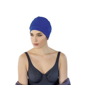 Fashy Stoffbadehaube, blau, 3403 50_50