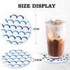Ocves Coasters 6 Pack Absorbent Ceramic Drink Coasters with Holder,