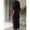 Kaftan Dresses for Women V-Neck Print Swimsuit Cover Up Plus