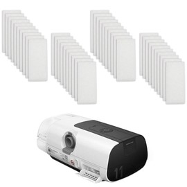 YPLonon Pack of 40 CPAP Machine Filters Premium CPAP Filter Disposable Air Filter Ultra Fine Filter Disposable Replacement Filter Universal Filters for Airsense 11 Supplies Series Replacement Filters