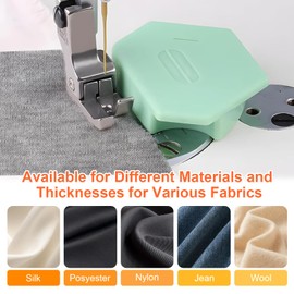 2PCS Magnetic Seam Guide for Sewing Machine, Upgraded Polygonal Hemmer Guide with Scale, Premium Multifunctional Sewing Products, Universal Sewing Quilting Supplies and Accessories by Kovpnor