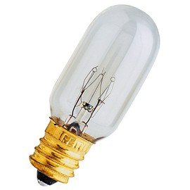 15-Watt Intermediate Base T7 Appliance Incandescent, 3000K Soft White, 2.1"H x 0.8"D