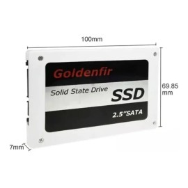 SSD Goldenfir T650-120GB 120 GB Sata III color blanco