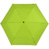 Knirps children's compact umbrella with reflective trim., lime