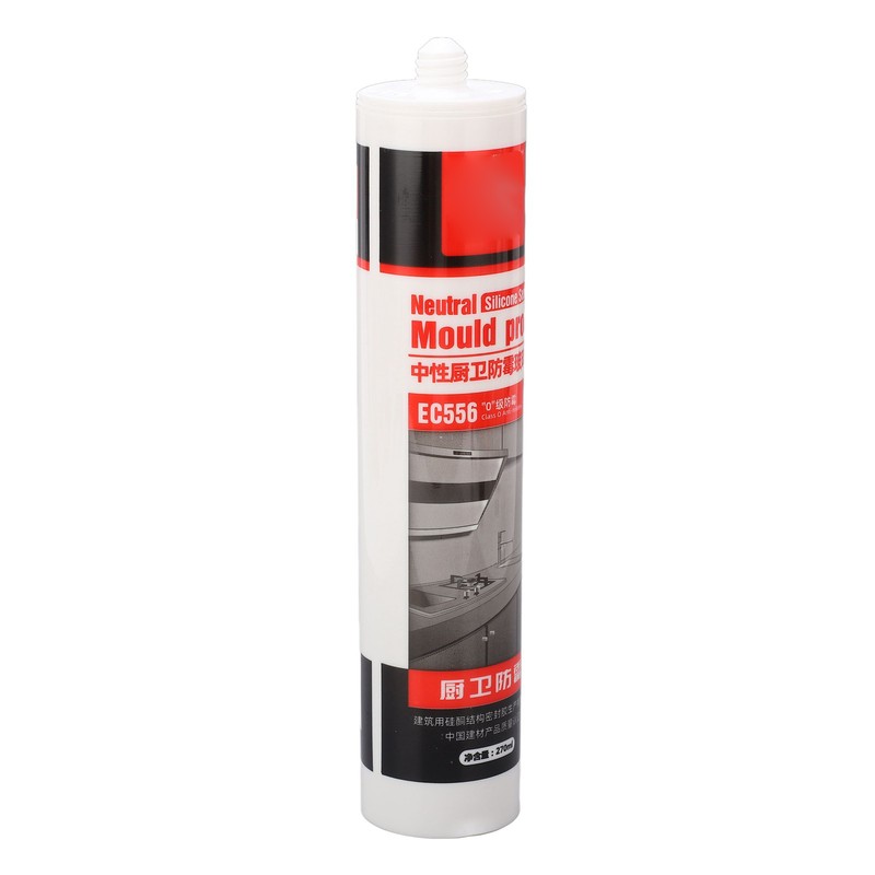 Neutral Silicone Sealant Water Resistance Clear Glass Glue for Kitchen