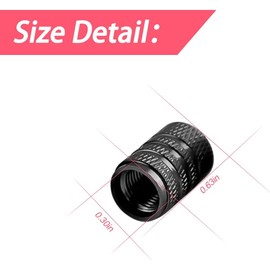 Set De 8 Tapones Para Llantas De Aluminio Compatibles Con Llantas De Carro, Vástago De Válvula De Neumático, Camioneta, Motocicleta, Tapones Valvulas. Cubre Valvulas Para Llantas, Valve Stem Caps