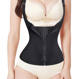 Sawaiko Corset, Waist Cincher, Shapewear for Women, Stretches Back, Beautiful Waist, Shapewear for Women, Easy to Move, Good Tummy Tightening, Waist Tightening, Breathable, Stretchy, Built-in Bones, Body Shape, Breathable (Black, XL), Black