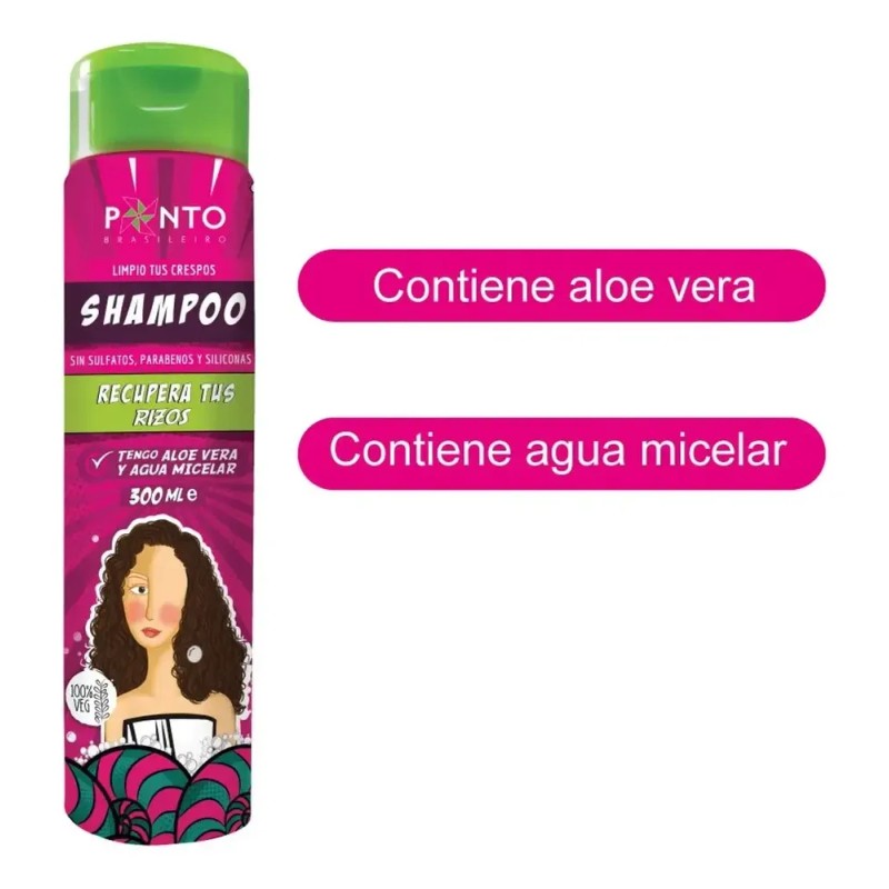 Shampoo Ponto 300ml - mL