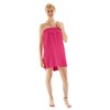 BC BARE COTTON Women’s Spa/Bath Lightweight-Knee Length Waffle Body Wrap
